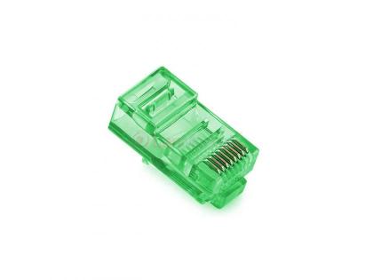 Коннектор RJ-45 8P8C UTP Cat-5 (100 шт/уп.) Q100 Green
