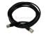 Патч-корд литий САТ.5E, UTP, RJ45, CCA, 0.25 м, чорний