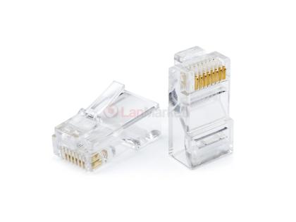 Коннектор RJ45 8p8c, 23-24 AWG (0,57-0,50 мм), Cat. 6, 100 шт.