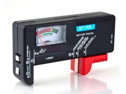 Тестер емкости BT-168 для аккумуляторных батарей AA/AAА/D/C/серии AG, 1,5V и 9V