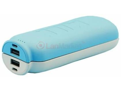 Powerbank (Polymer Battery) Remax Milk Couple RPP-28, 2xUSB, 5V, 1A, 11000mAh, Blue, Blister