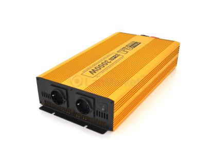 Инвертор напряжения Mexxsun MXSPSW-3000, 12V / 220V, 3000W с правильной синусоидой, 2 Shuko, клемные