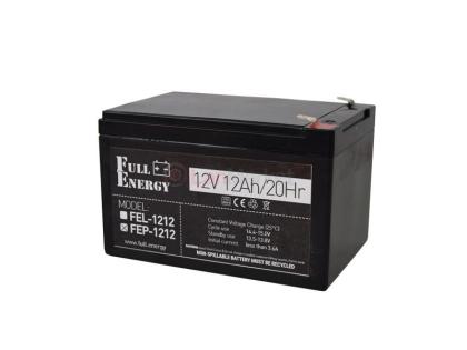Аккумулятор AGM 12V 12Ah для ИБП FEP-1212