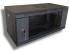 Шкаф настенный 6U 600x350 разборный WMNC-35-6U-FLAT- BLACK