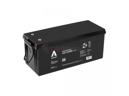 Аккумулятор Super GEL ASGEL-122000M, Black Case, 12V 200.0Ah