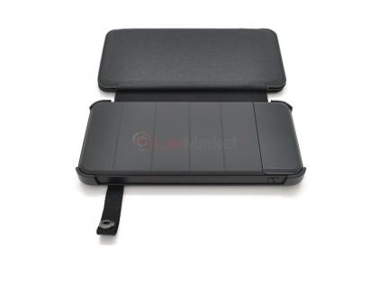 Power bank 12000 mAh Solar, (5V / 200mA), 2xUSB, 5V / 1A / 2.1A, USB &amp;lt;-&amp;gt; microUSB, уда