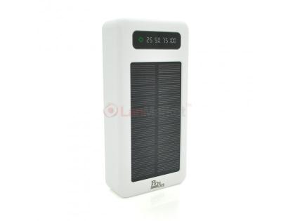 Power bank Solar PLO-SP20G 20000mAh, White, Blister