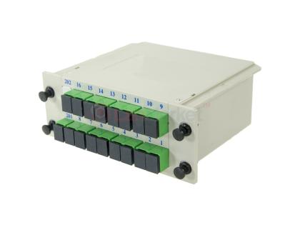 Делитель оптический корпусный 1x16 SC/APC (DIN)