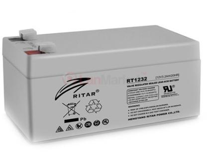 Аккумуляторная батарея AGM RT1232, 12V
