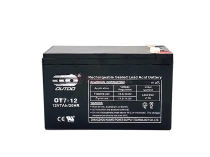 Аккумуляторная батарея AGM OT 12-7 12V 7Ah