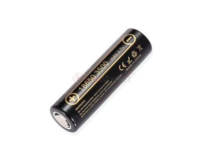 Аккумулятор 18650 Li-Ion LiitoKala Lii-35A, 3500mah （3550-3650mah）, 3.7V (2.75-4.2V), Black