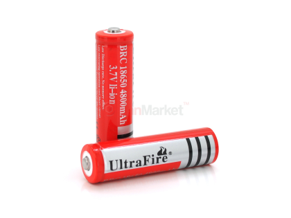 Аккумулятор Li-ion Xinsite18650 4800mAh 3.7V, Red	