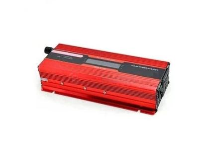 Инвертор напряжения V-TEK+LCD 2000ВА(1200Вт), 12 / 220V, approximated, 1 универсальная розетка+USB, 