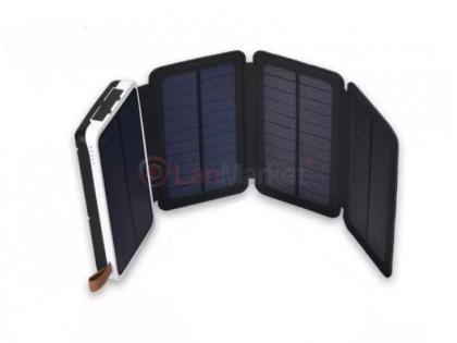 Power bank 12000 mAh Solar, (5V / 200mA), 2xUSB, 5V / 1A / 2.1A, USB &amp;lt;-&amp;gt; microUSB, вла