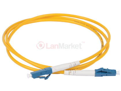 Патч-корд внутренний, LC/UPC-LC/UPC, SM, LSZH, G657A, 1 м