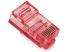 Конектор RJ-45 8P8C UTP Cat-5 (100 шт/уп.) Q100 Red