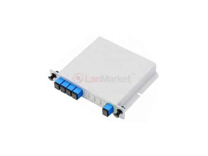 Делитель оптический корпусный 1x4 SC/UPC (DIN)