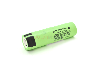 Аккумулятор 18650 Li-Ion Panasonic NCR18650GA, 3500mAh, 10A, 4.2/3.6/2.5V