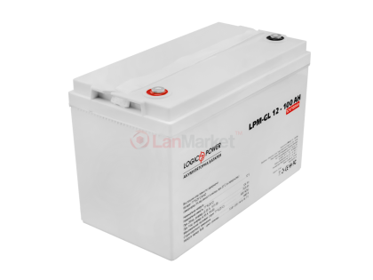 Аккумулятор гелевый LPM-GL 12 - 100 AH