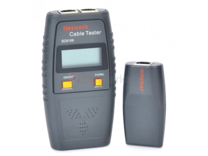 Кабельный тестер SC-6106, RJ-45
