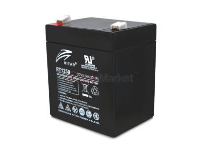 Аккумуляторная батарея AGM RT1250B, 12V