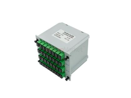 Делитель оптический корпусный 1x24 SC/APC (DIN)