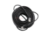 Патч-корд литий, CCA, UTP, RJ45, Cat.5e, 30m, чорний Q67 