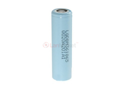 Аккумулятор 18650 Li-Ion LG LGDBM361865 (LG M36), 3450mAh, 10A, 4.2/3.63/2.5V