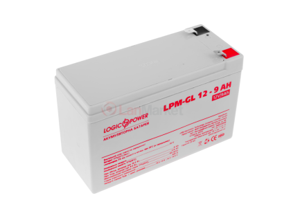 Аккумулятор гелевый LPM-GL 12 - 9 AH