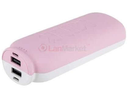 Powerbank (Polymer Battery) Remax Milk Couple RPP-28, 2xUSB, 5V, 1A, 11000mAh, Pink, Blister