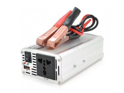 Инвертор напряжения PI 1000ВА(600Вт), 12 / 220V, approximated, 1 универсальная розетка, клемы + крок