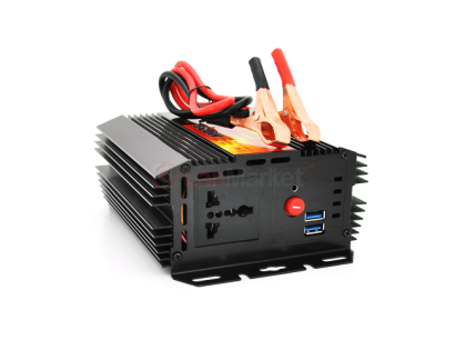 Инвертор напряжения LY500W (DC:500W), 12 / 220 с аппроксимированной синусоидой, 1 универсальная розе