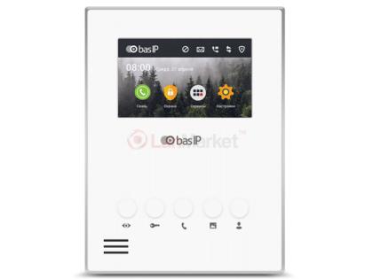 IP видеодомофон AU-04LA  белый