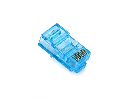 Коннектор Merlion RJ-45 8P8C UTP Cat-5 (100 шт/уп.) Q100 Blue
