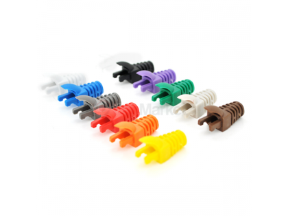 Колпачок изолирующий Merlion RJ-45 Blue Cat.5/Cat.6 (100 шт/уп.) Q100