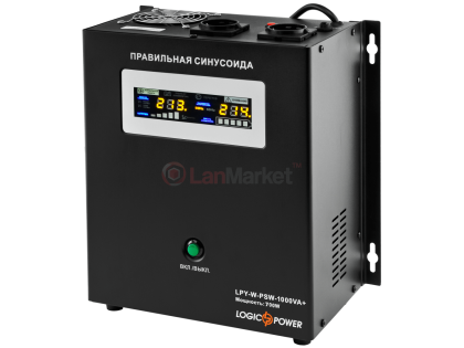 ИБП LPY-W-PSW-1000VA+ (700Вт) 10A/20A с правильной синусоидой 12В
