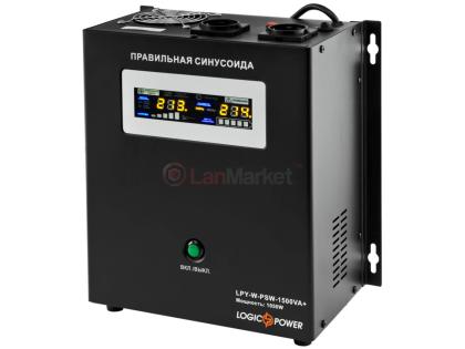 ИБП LPY-W-PSW-1500VA+ (1050Вт) 10A/15A с правильной синусоидой 24В