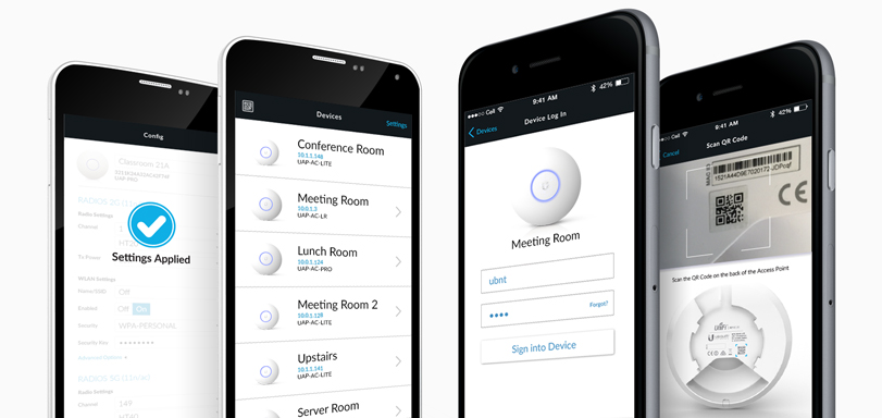 UniFi AC UniFi AC - приложение для смартфонов