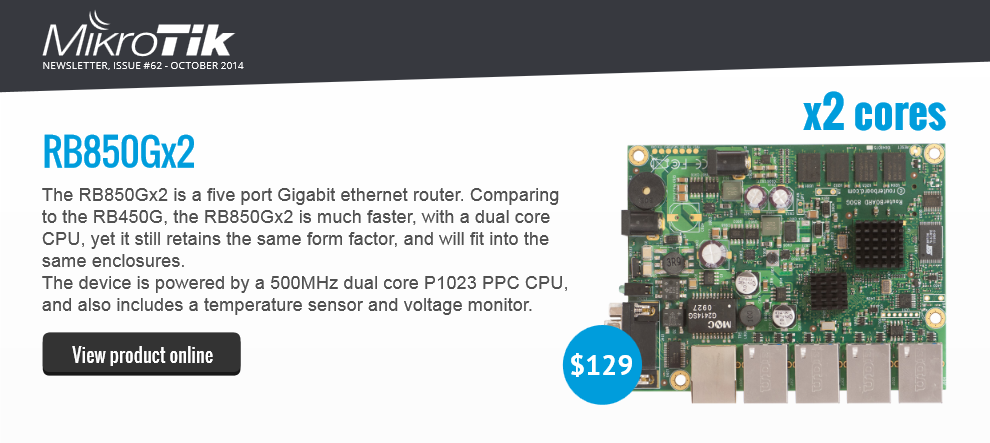 RB850Gx2 RB850Gx2 - ревизия 1