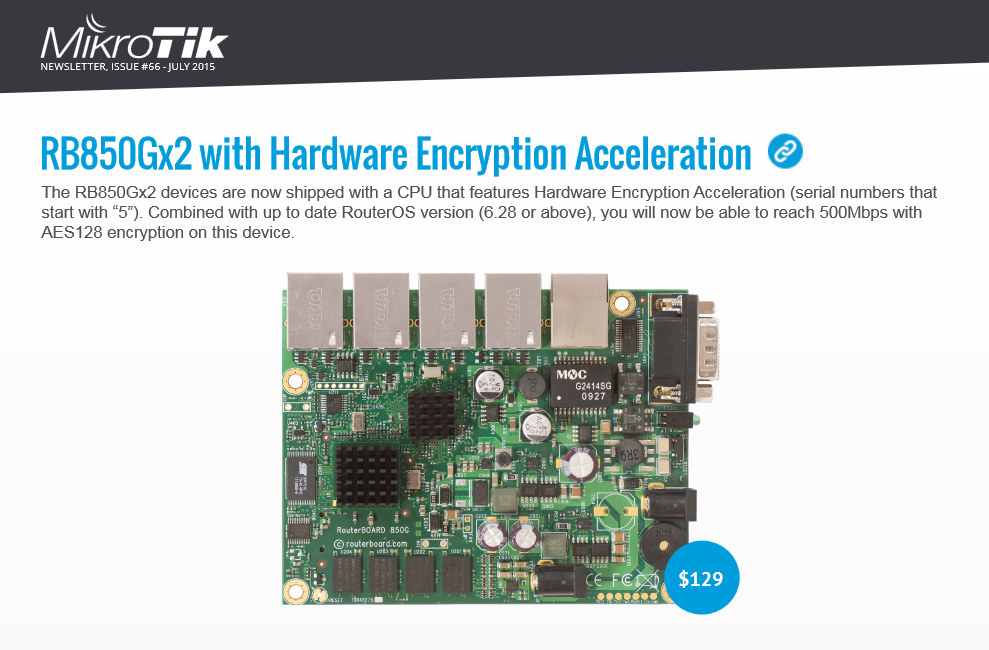 RB850Gx2 RB850Gx2 - ревизия 2