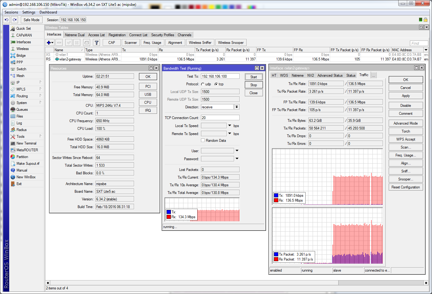 тест mANTBox mANTBox дуплекс с sxt ac