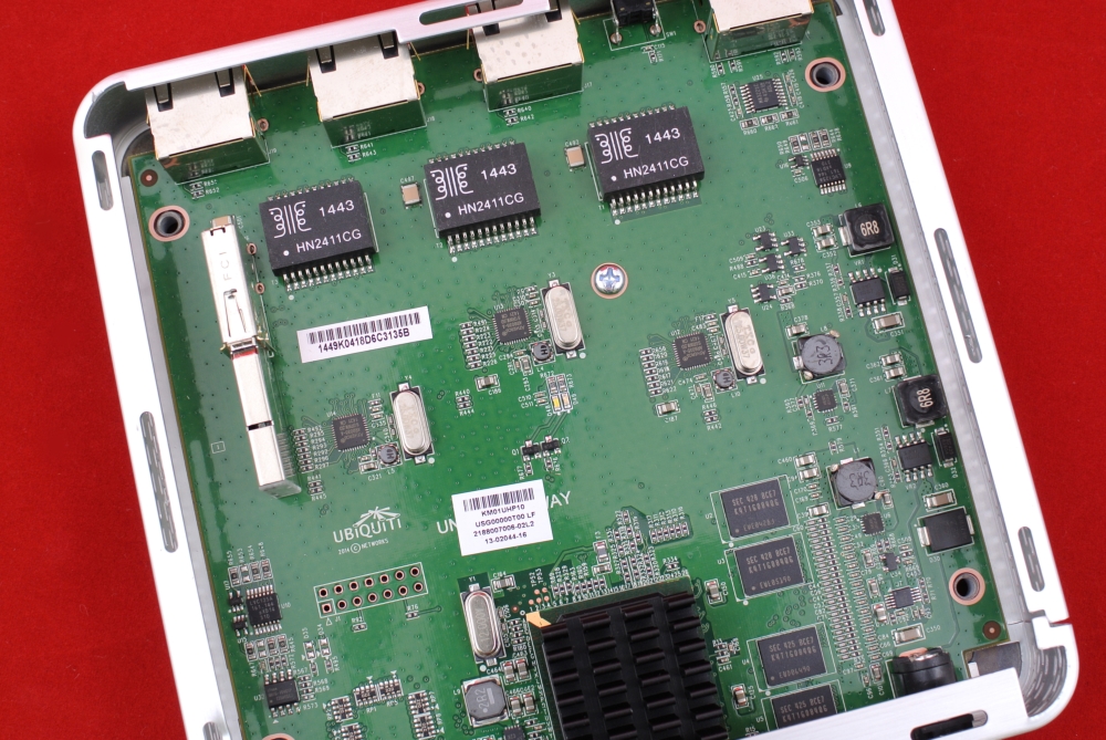 UniFi Security Gateway вид на процессор 