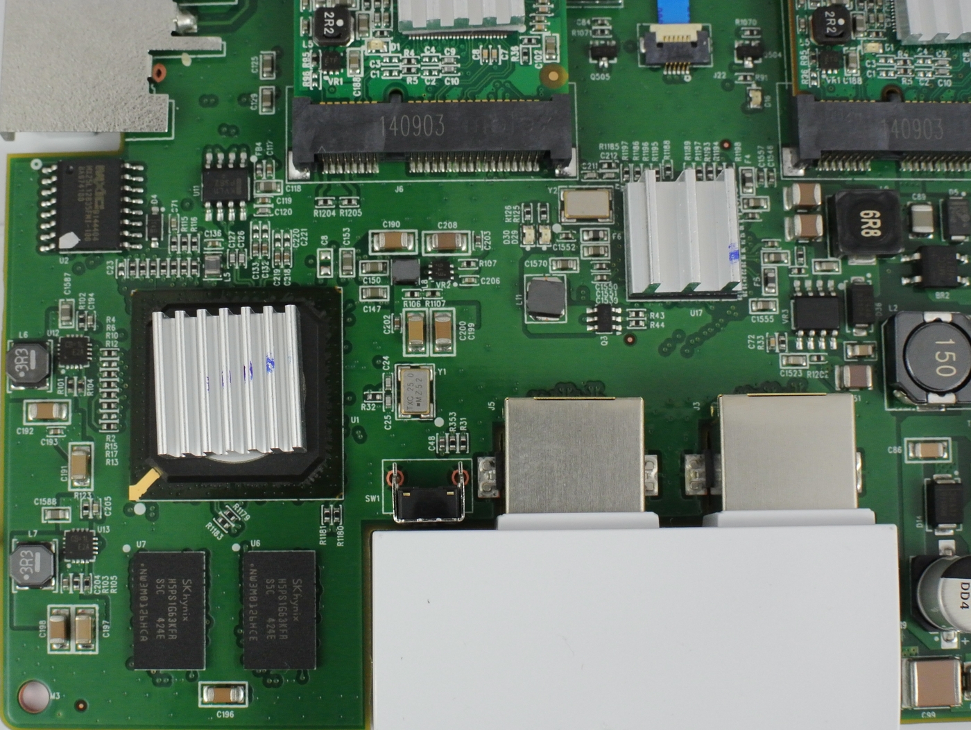 UniFi AP-AC вид на системную плату