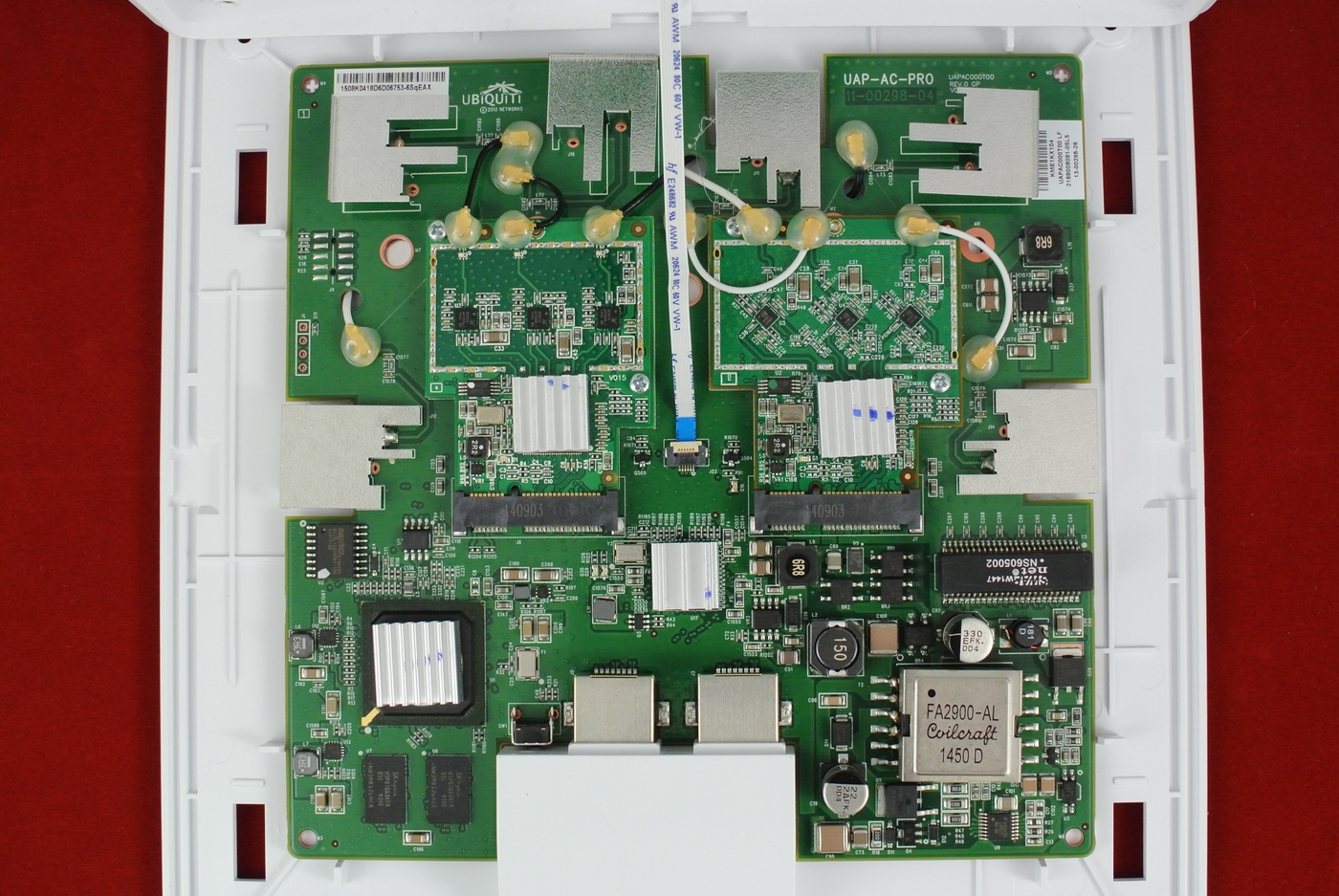 UniFi AP-AC вид на системную плату 