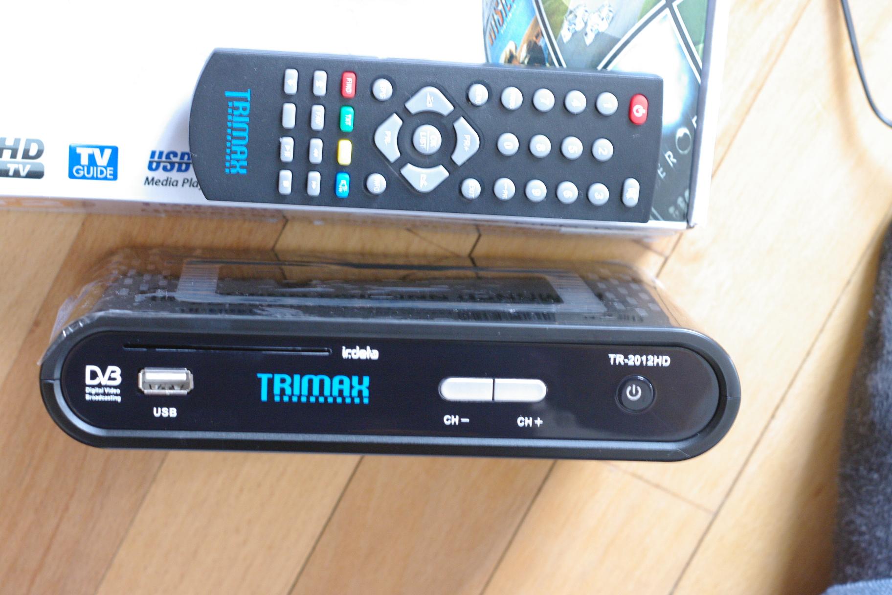 ресивер Trimax Tr-2012HD dvbt2 тюнер
