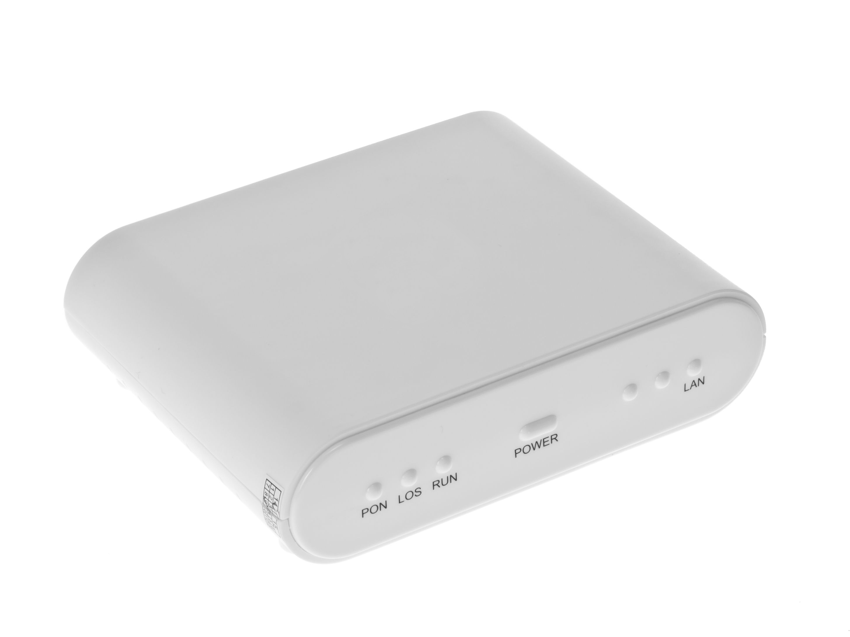 Вид абонентського терміналу ONU E-14-01 знизу ONU E-14-01 вид спереди