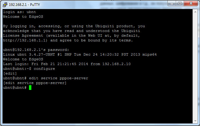 pic 1 Ubiquiti EdgeOS: налаштування PPPoE сервера pic 1 Ubiquiti EdgeOS: настройка PPPoE сервера