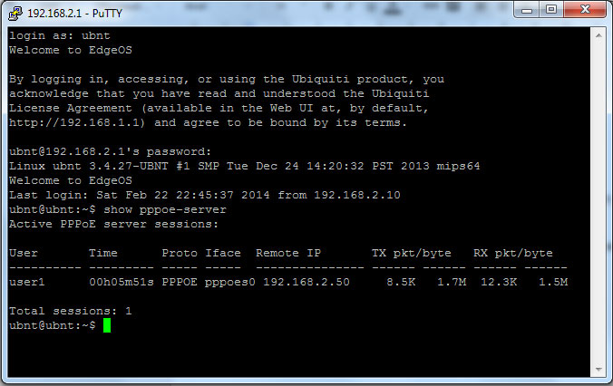 pic 7 Ubiquiti EdgeOS: налаштування PPPoE сервера pic 7 Ubiquiti EdgeOS: настройка PPPoE сервера