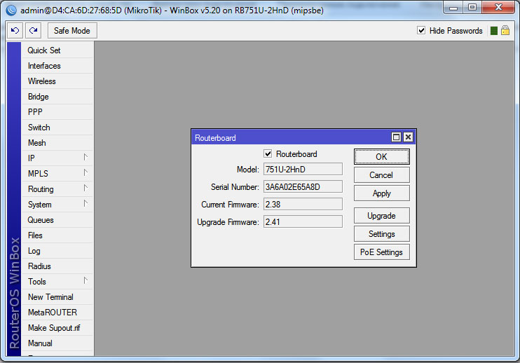 Підключення до провайдера Подключение к провайдеру WinBox