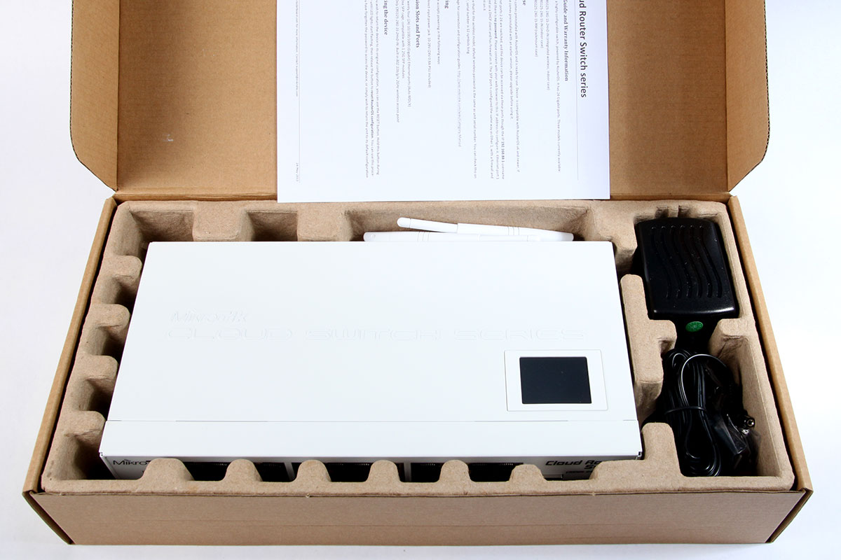 Упаковка CRS125-24G-1S-2HnD-IN Упаковка CRS125-24G-1S-2HnD-IN